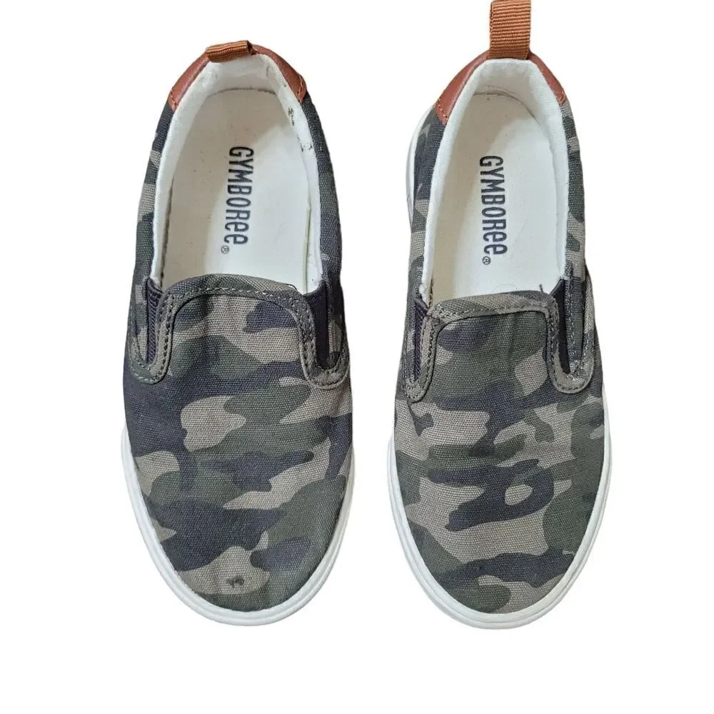 Gymboree camo slip on sneaker